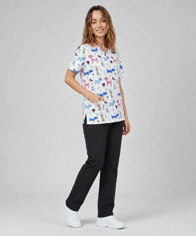 CarePrint Soft Top in Animal Print - three-quarter
