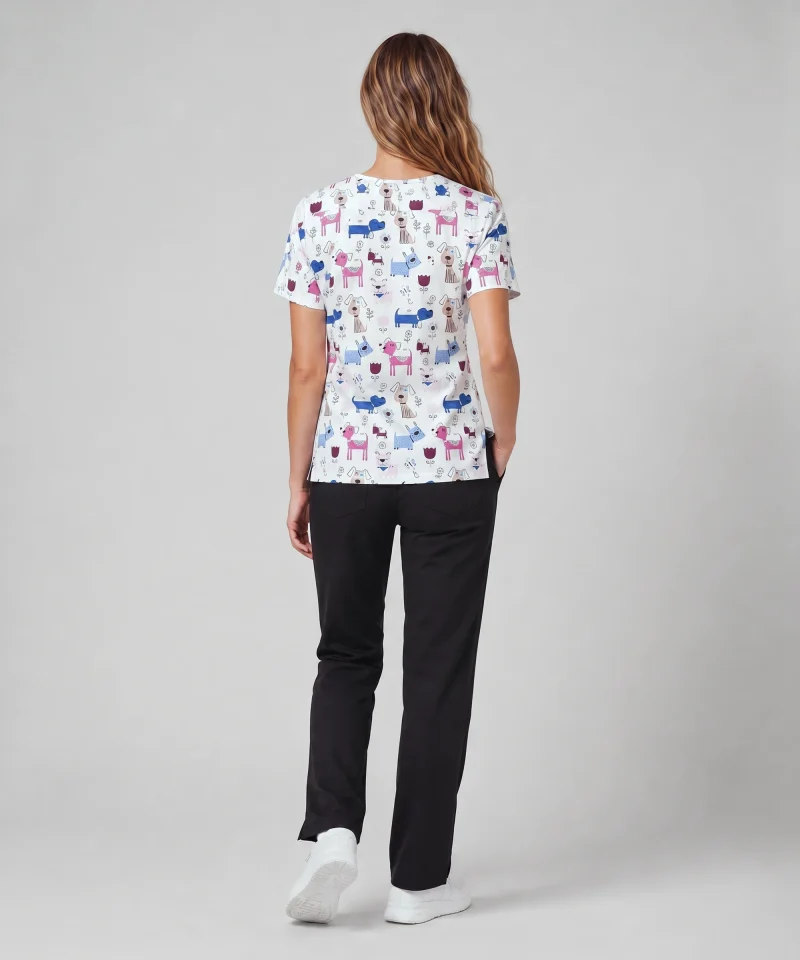 CarePrint Soft Top in Animal Print - back
