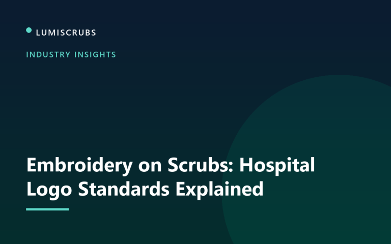 Scrub Logo Placement Guide for Clinic Teams