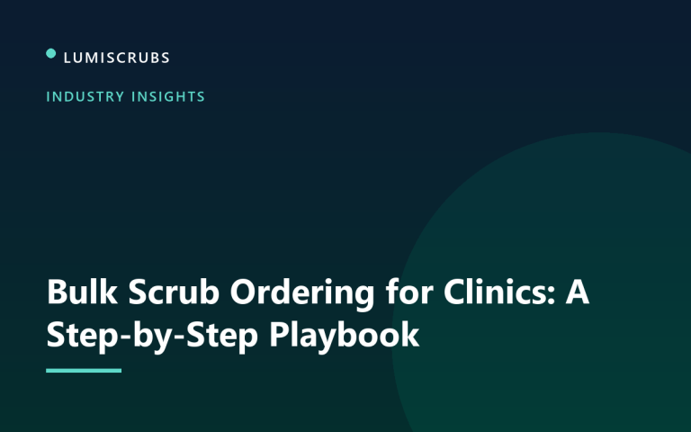 Bulk Scrub Ordering for Clinics: 7 Steps Before You Pay