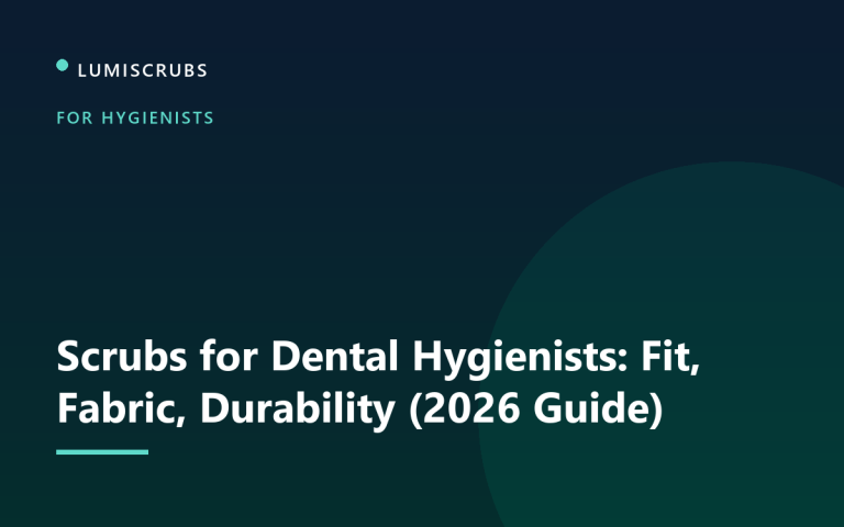 Dental Hygienist Scrubs: 7 Seated-Fit Checks