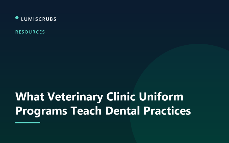 What Veterinary Clinic Uniform Programs Teach Dental Practices