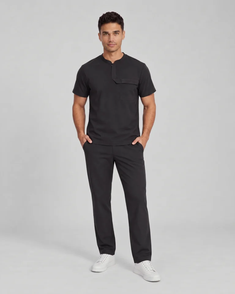 Front Desk Collar Top