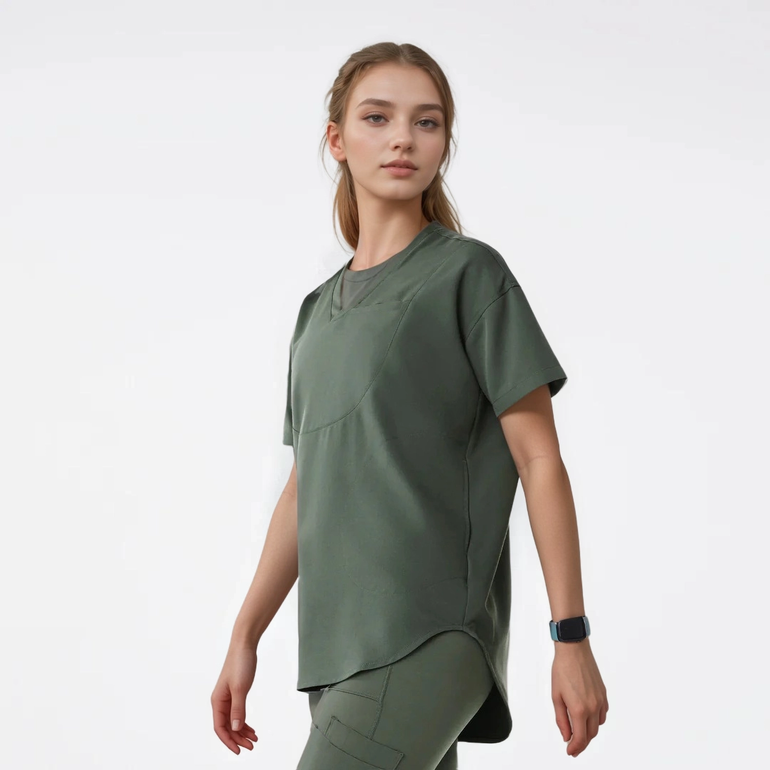 LumiScrubs Essential V Top - Women's detail 1