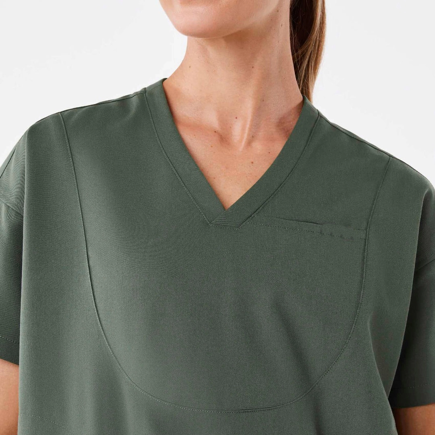 LumiScrubs Essential V Top - Women's detail 3