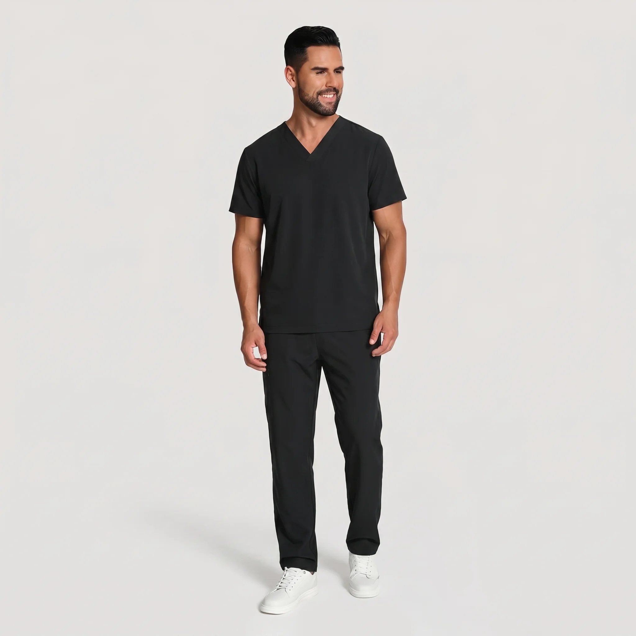 Men's Classic V-Neck Top - Image 2