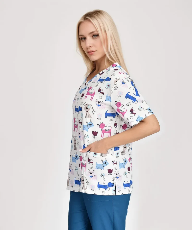 CarePrint Soft Top | LumiScrubs