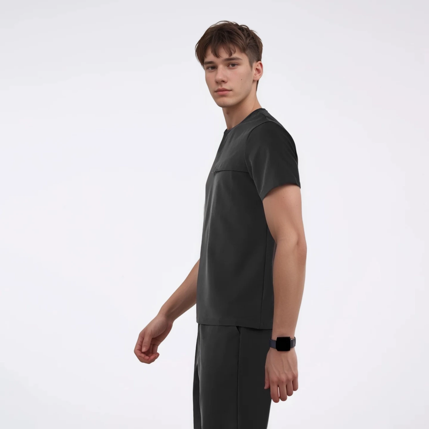 Men's Front Desk Collar Top - Image 3