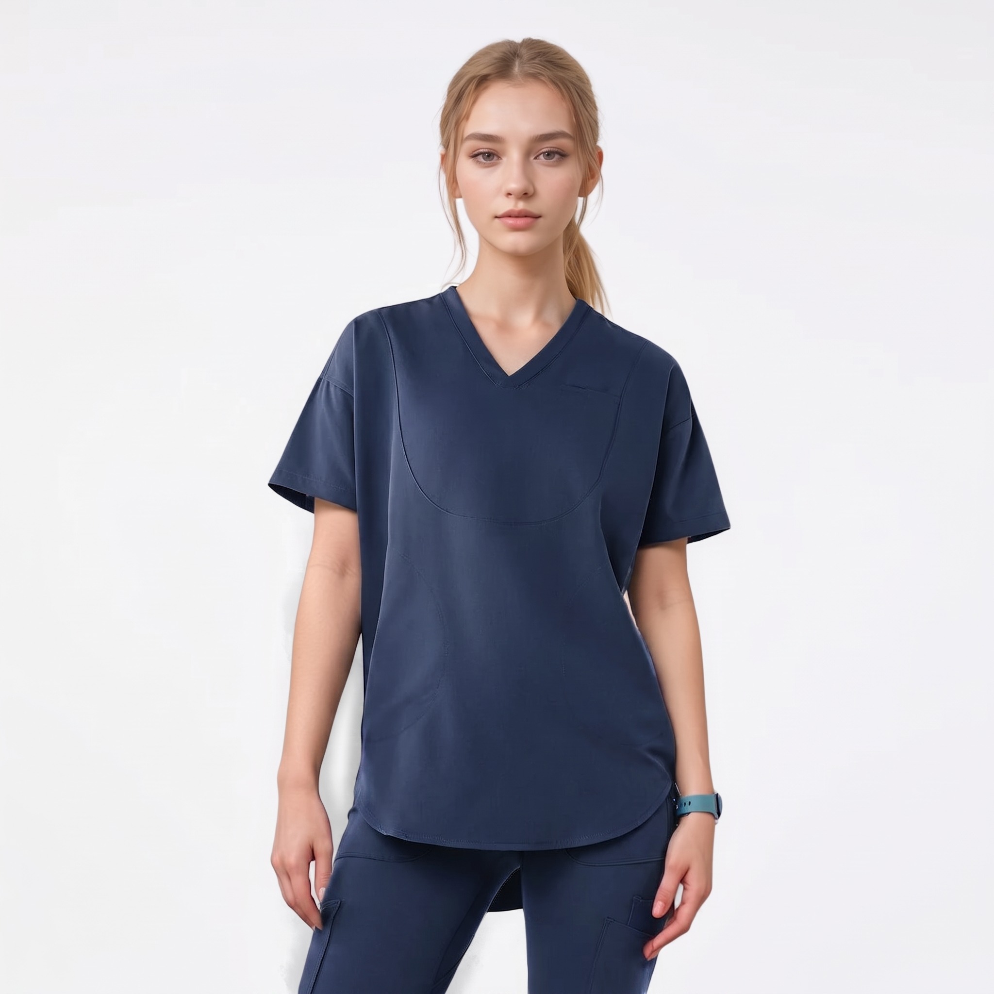 Women's Classic V-Neck Top - Image 11