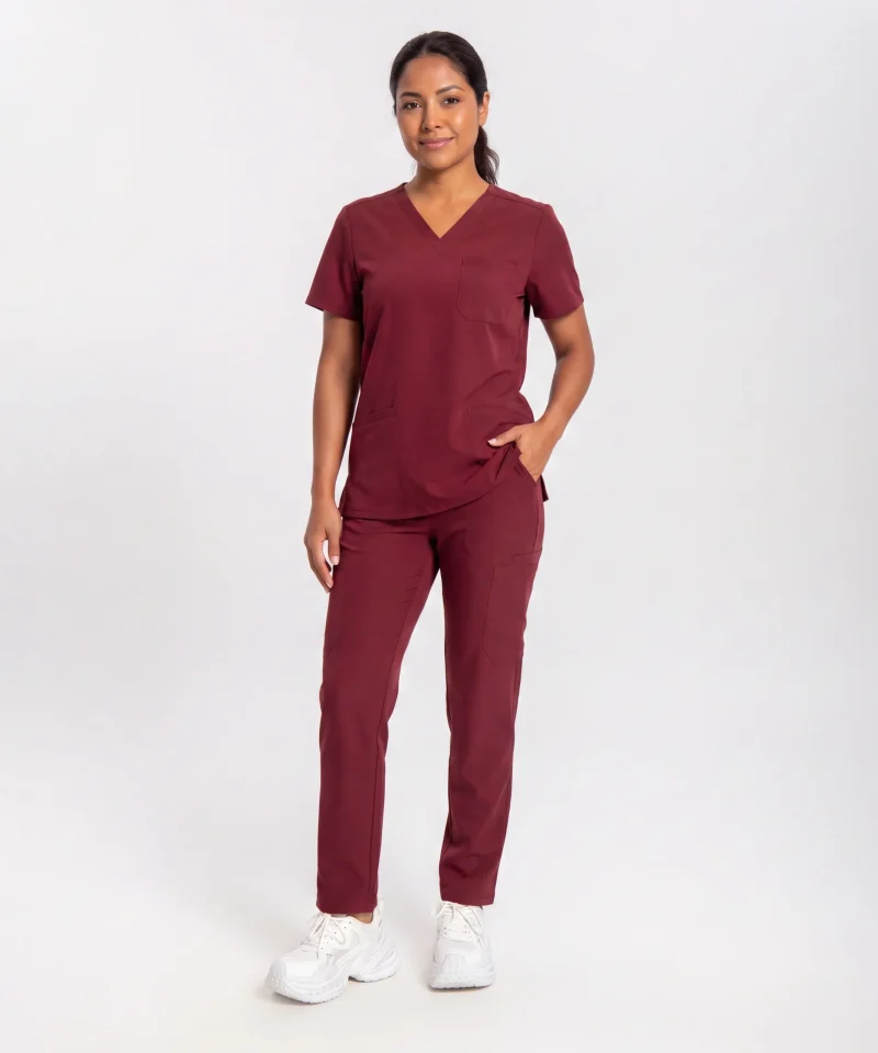 Women's Straight-Leg Pant — Full outfit shown; top sold separately.