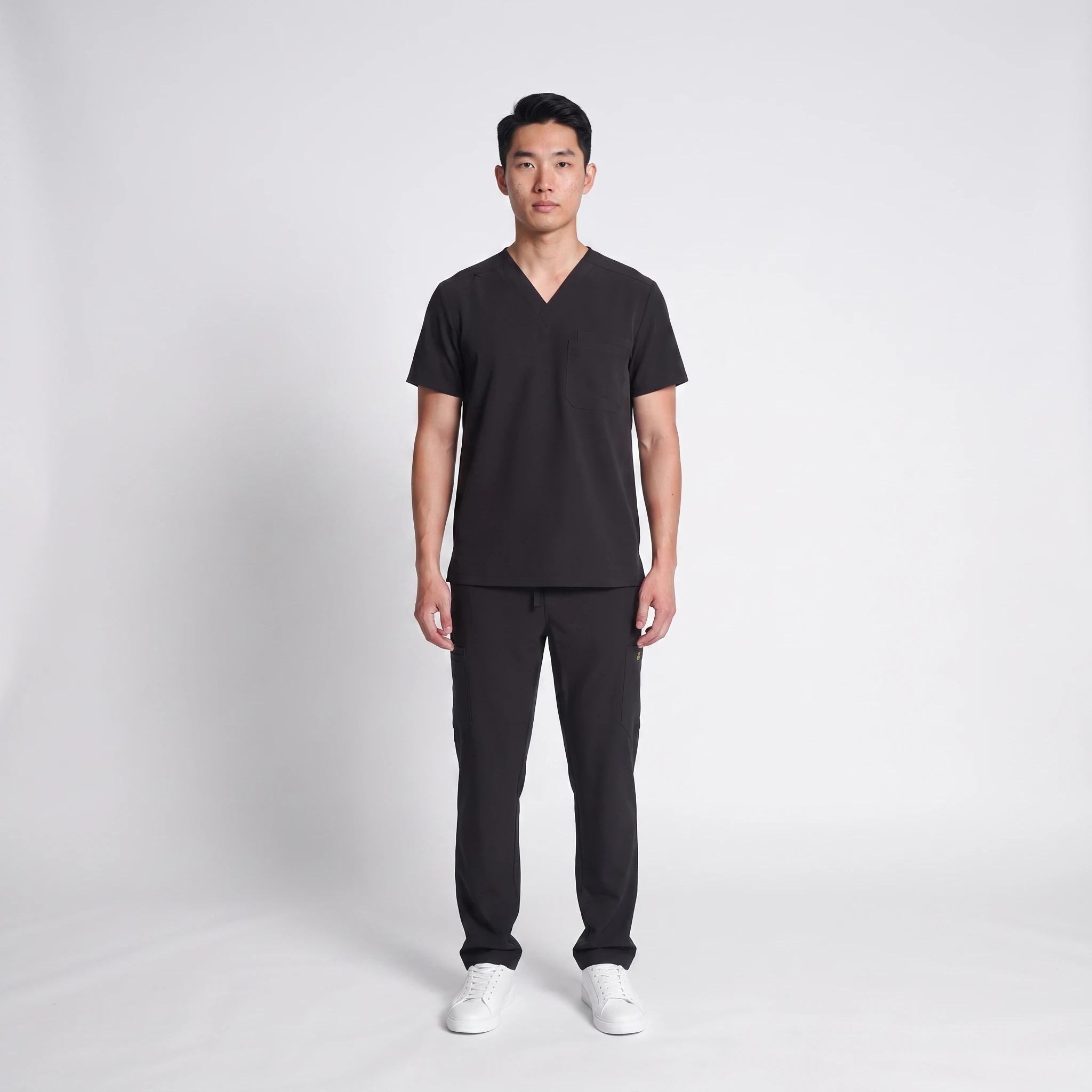 Men's Essential V Top Slim — Black