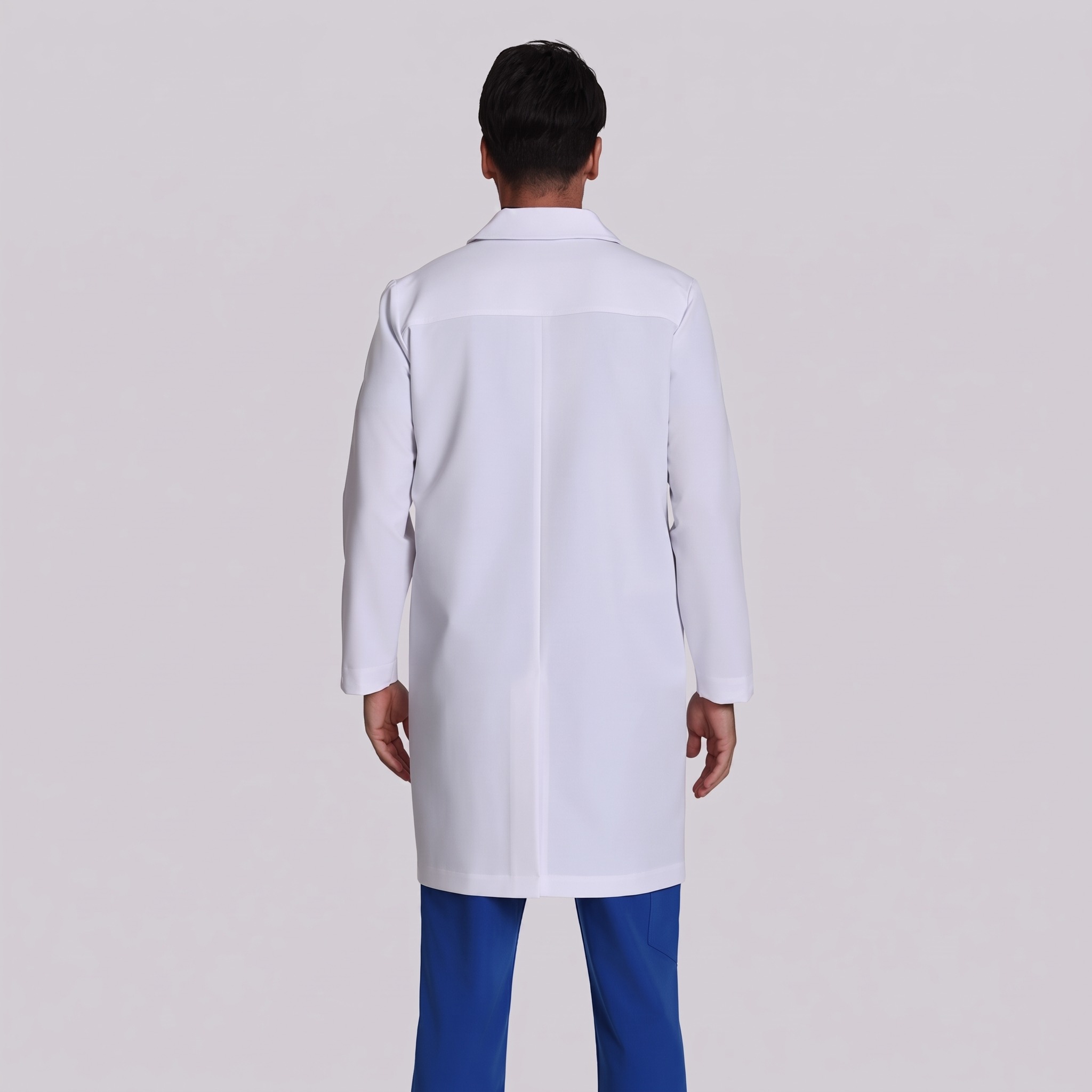 Tailored Stretch Lab Coat — Men's - Image 3