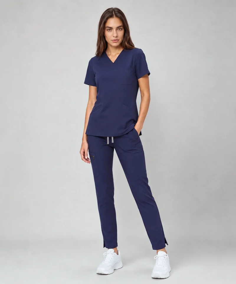 Women’s Core Scrub Set — Navy