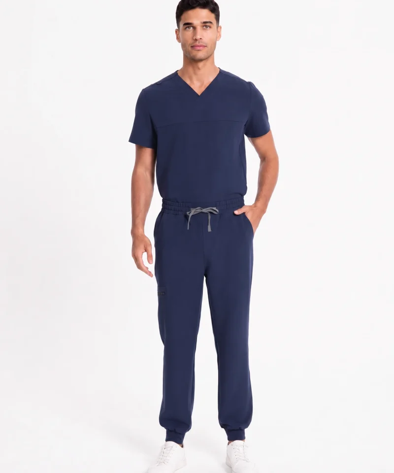 Men’s Motion Scrub Set — Navy