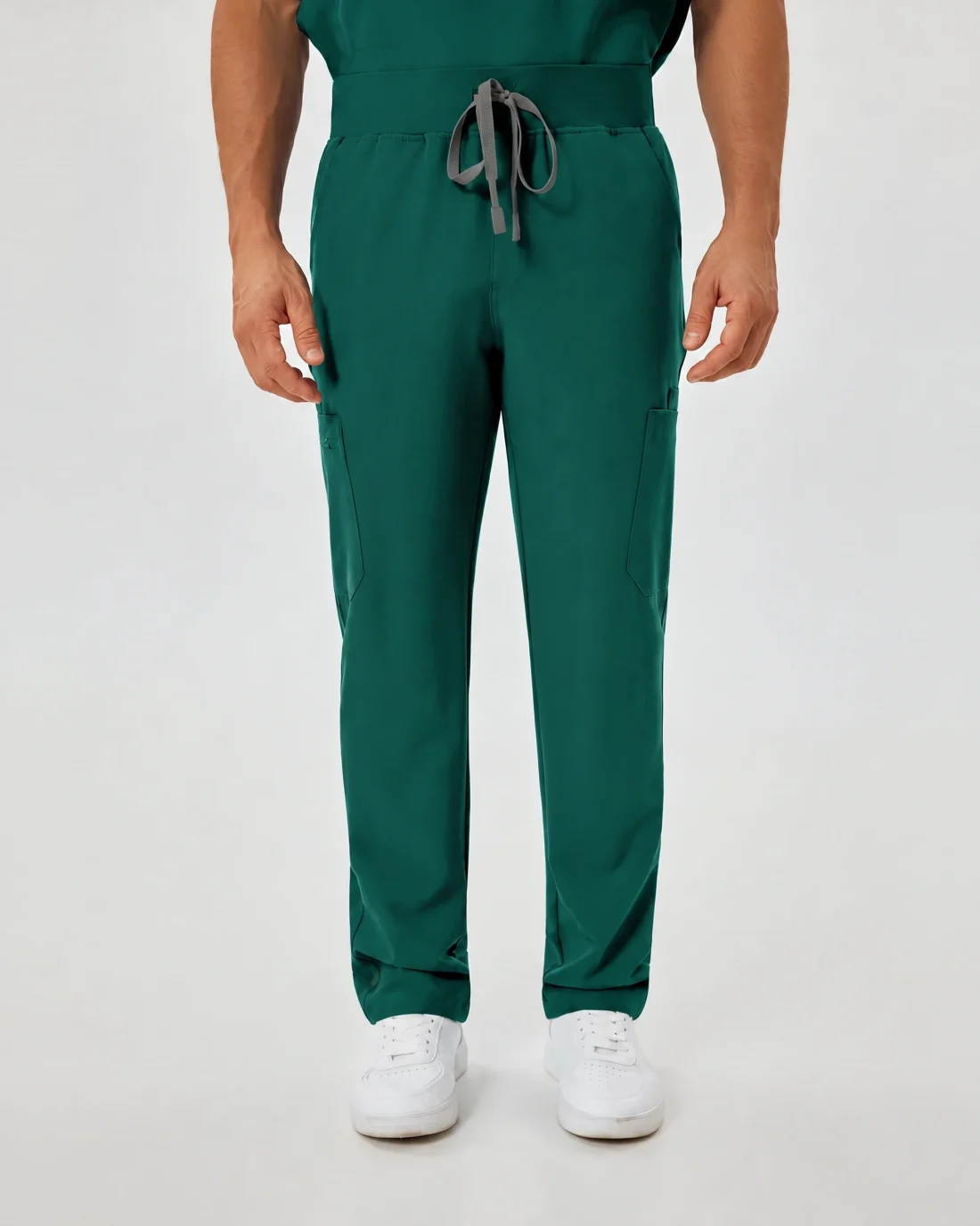 Mens Classic Pant in Hunter Green - front