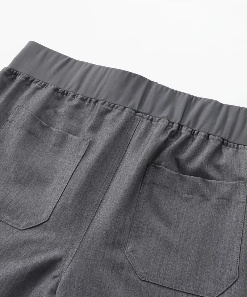 Mens Core Scrub Set in Graphite - waistband