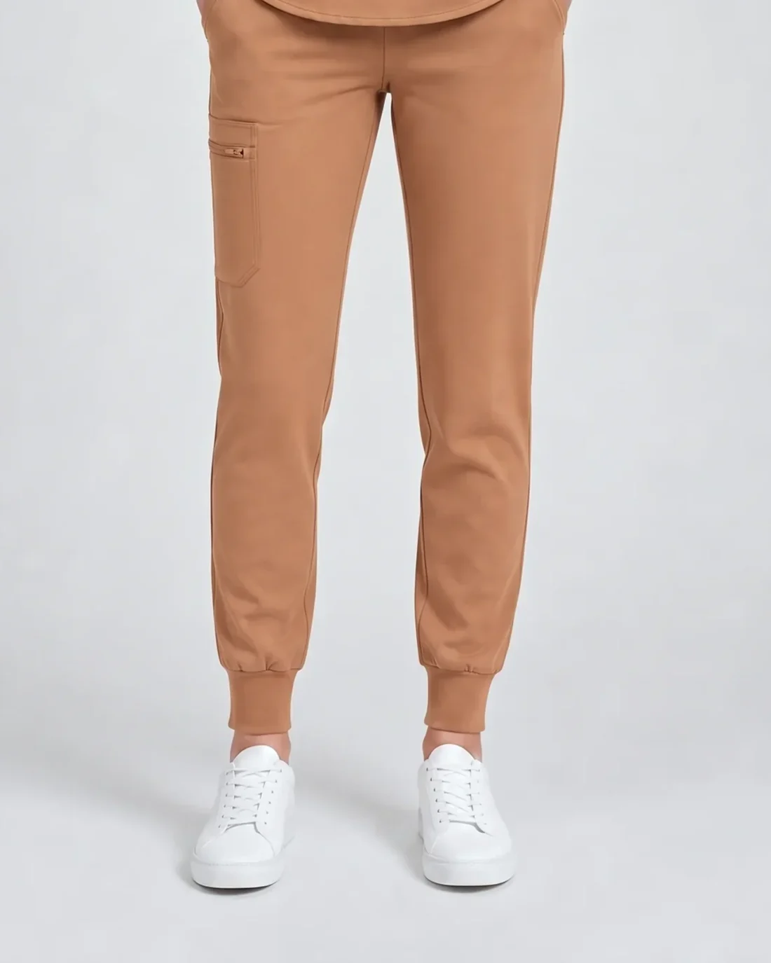 Womens Motion Jogger Pant in Caramel - front