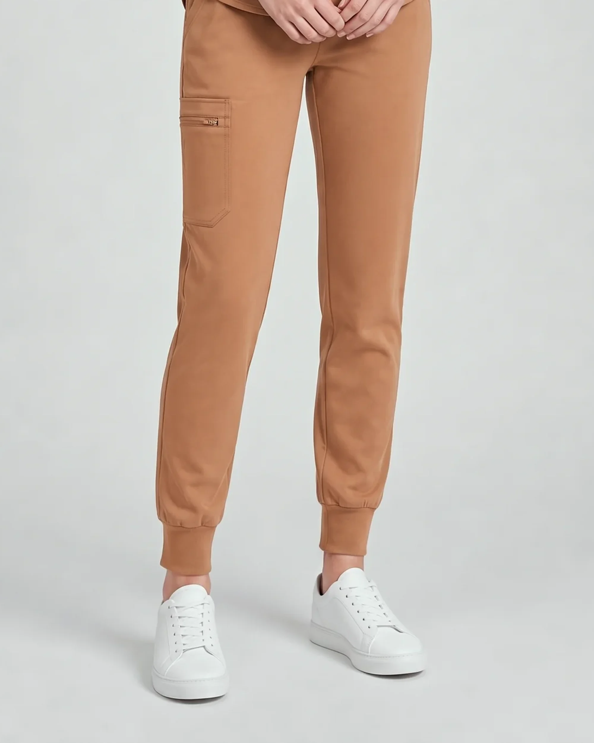 Women's Motion Jogger Pant — Full outfit shown; top sold separately.