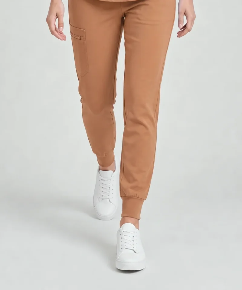 Womens Motion Jogger Pant in Caramel - walking