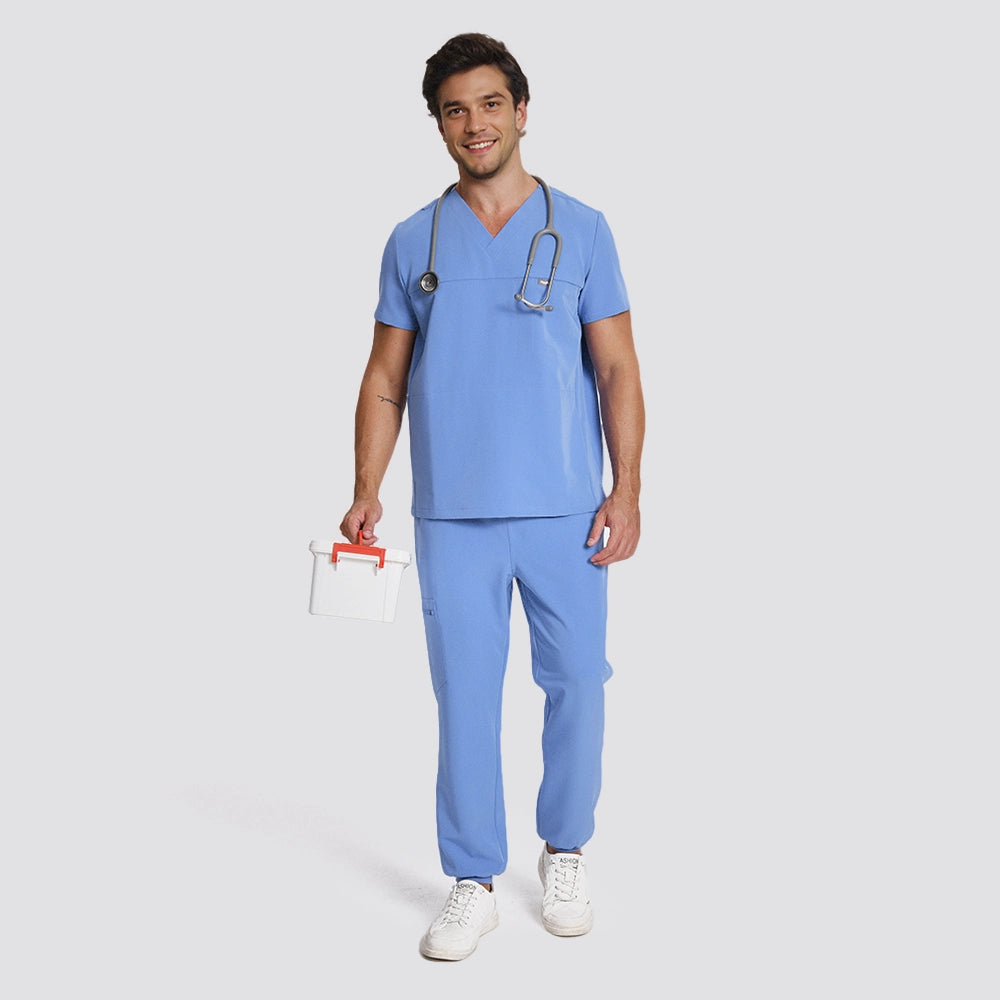 Lumi Motion Scrub Set - Men's — Top and pant included.