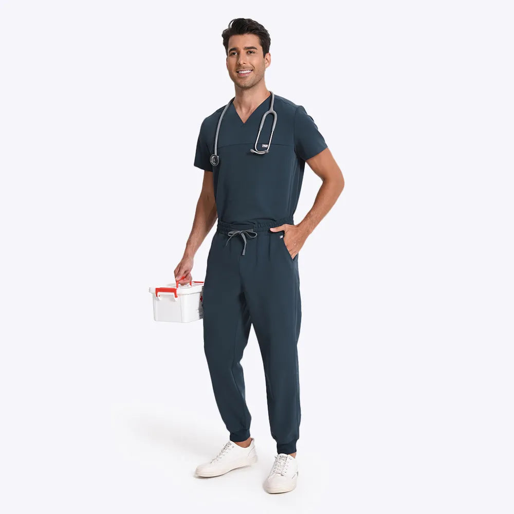 Lumi Motion Scrub Set - Men's — Top and pant included.