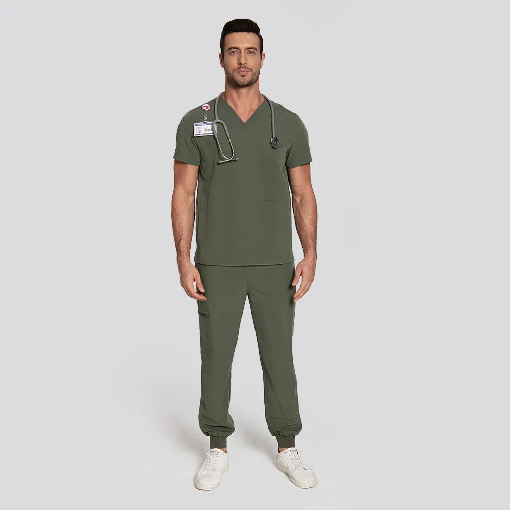 Lumi Motion Scrub Set - Men's — Top and pant included.