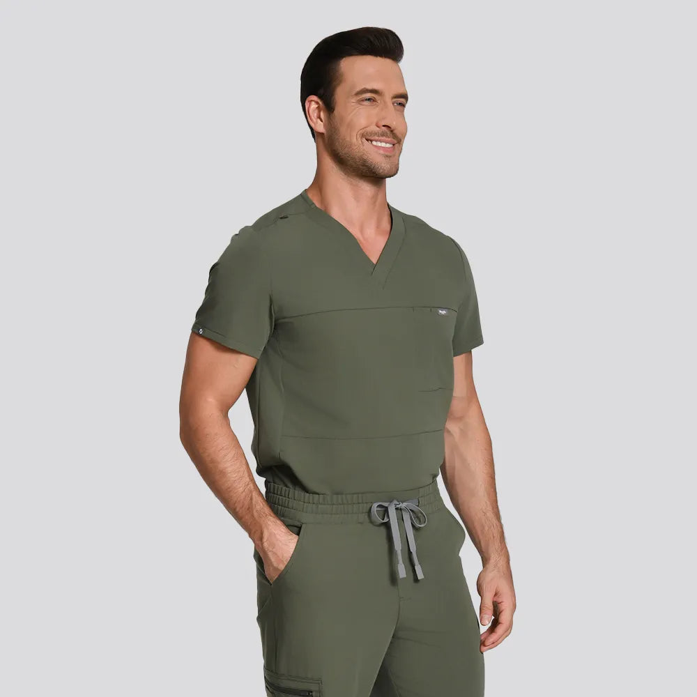 Lumi Motion Scrub Set - Men's — Top and pant included.