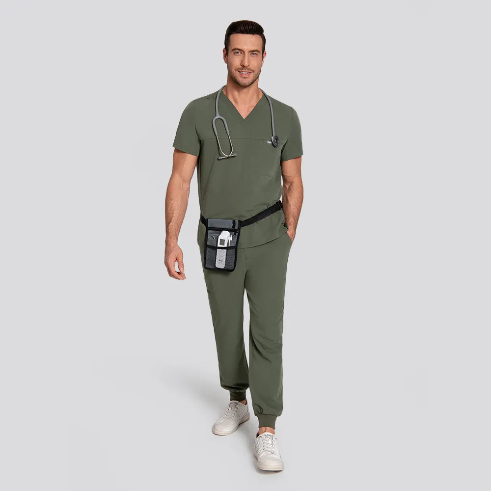 Lumi Motion Scrub Set - Men's — Top and pant included.