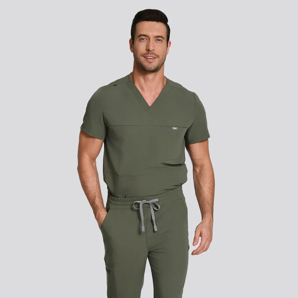 Lumi Motion Scrub Set - Men's — Top and pant included.