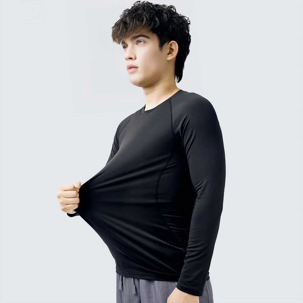 Men's Quick-Dry Long-Sleeve Underscrub — Outer scrub layers are sold separately.