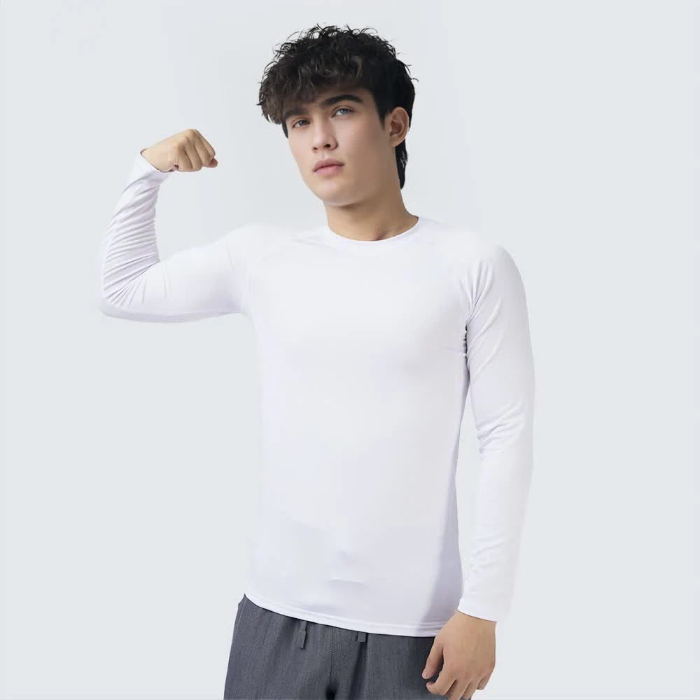Men's Quick-Dry Long-Sleeve Underscrub — Outer scrub layers are sold separately.