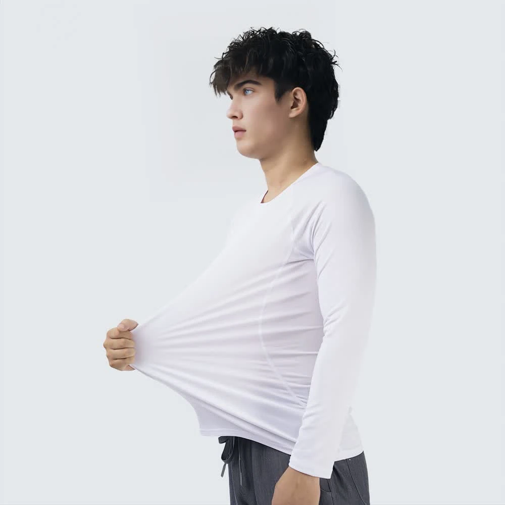 Men's Quick-Dry Long-Sleeve Underscrub — Outer scrub layers are sold separately.