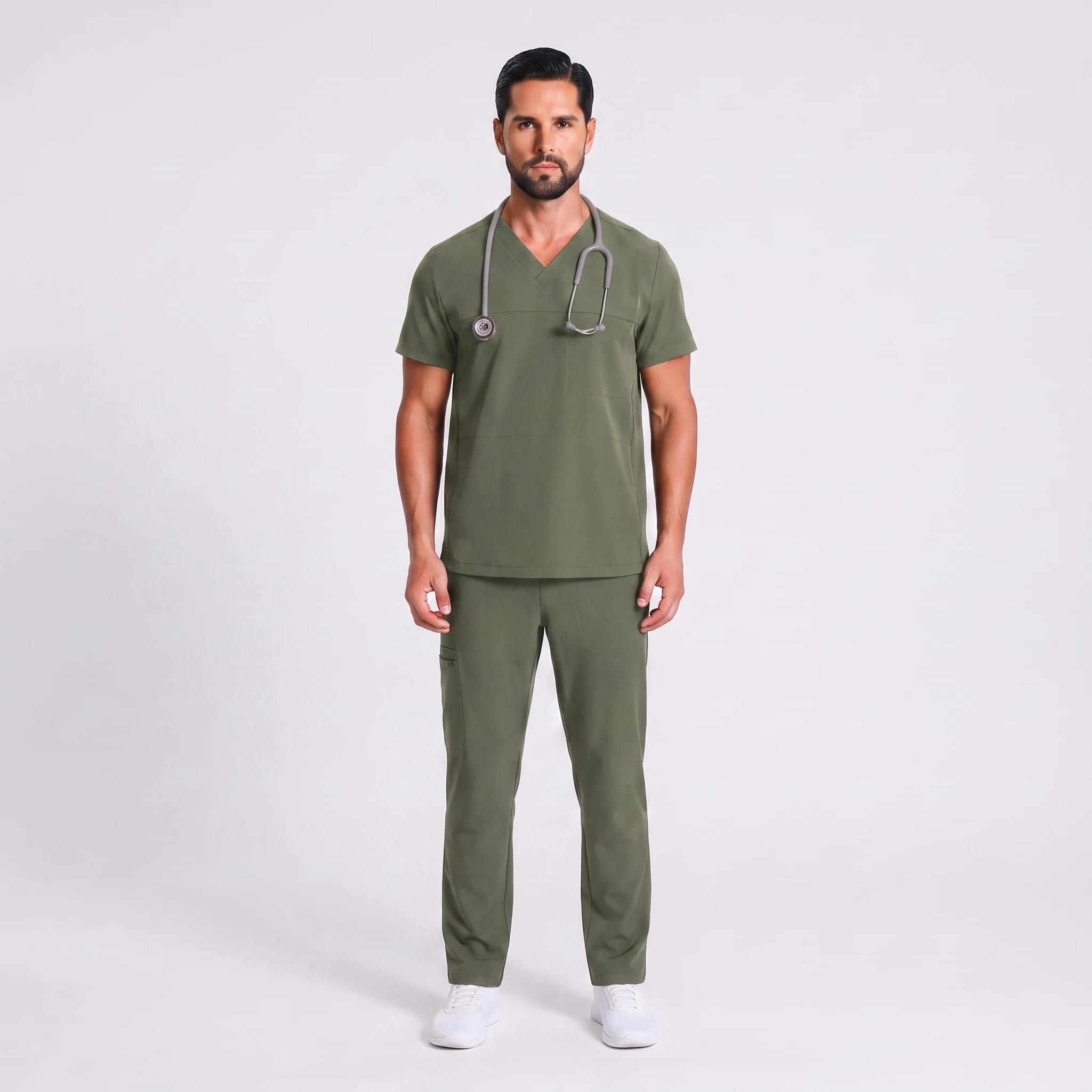 Lumi Motion Scrub Set - Men's — Top and pant included.