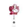 Goose badge reel reading Born to Yap, Forced to Chart